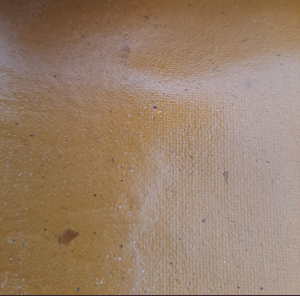 Plancha cáscara de naranja